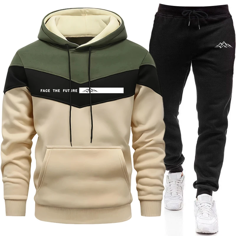 Winter Clothing Usa - New Men's Tracksuit Fall Winter Casual