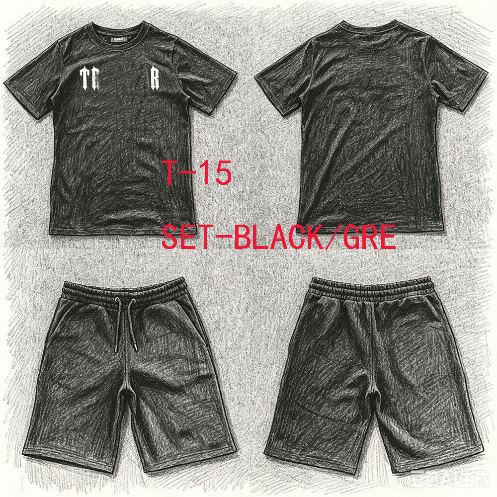 Winter Clothing Usa - T-15 Short Set Tracksuit Trousers T-shirt