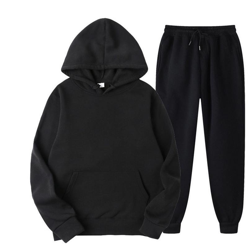 Winter Clothing Usa - Men's Hooded Sweatshirts 2 pieces Hoodie+Pants