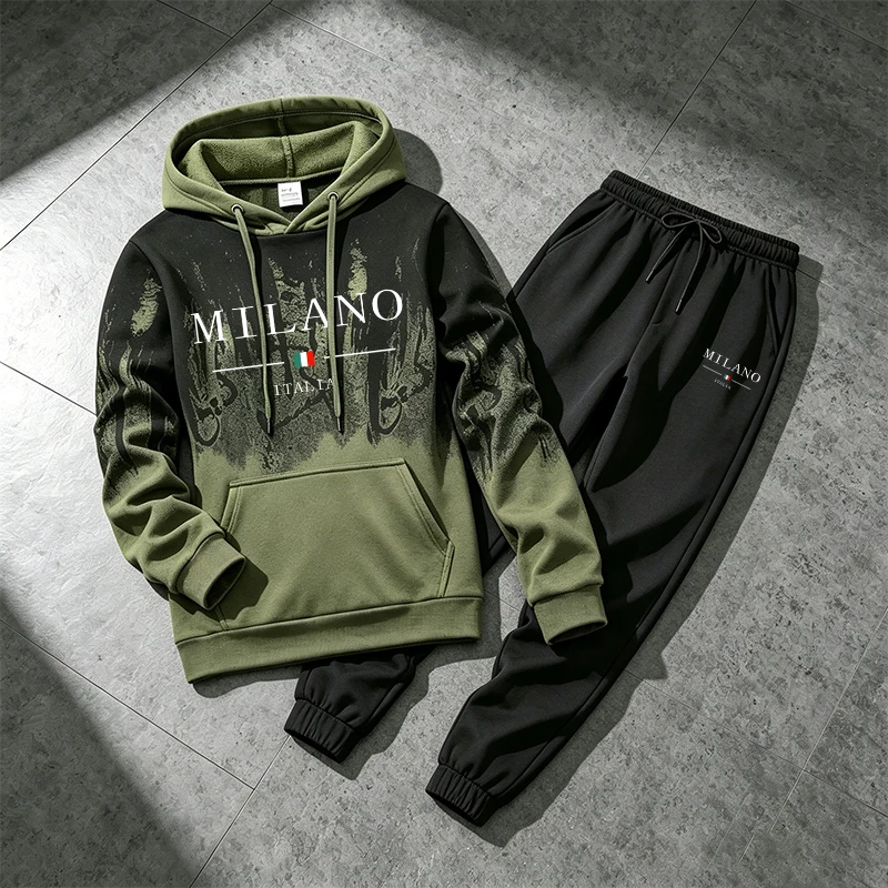 Splashed ink Men's Hoodie Trac - Winter Clothing Usa ulasan dan harga