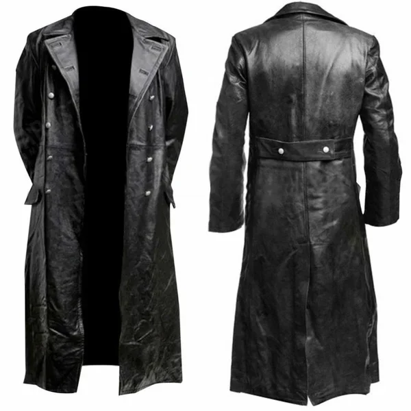Leather Jacket Men Winter Flee - Winter Clothing Clearance ulasan dan harga