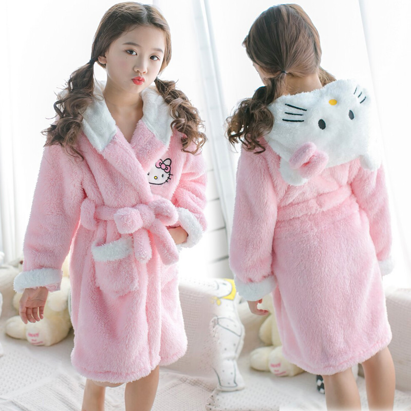 Hello Kitty Miniso Coral fleec - Winter Clothing Girls ulasan dan harga