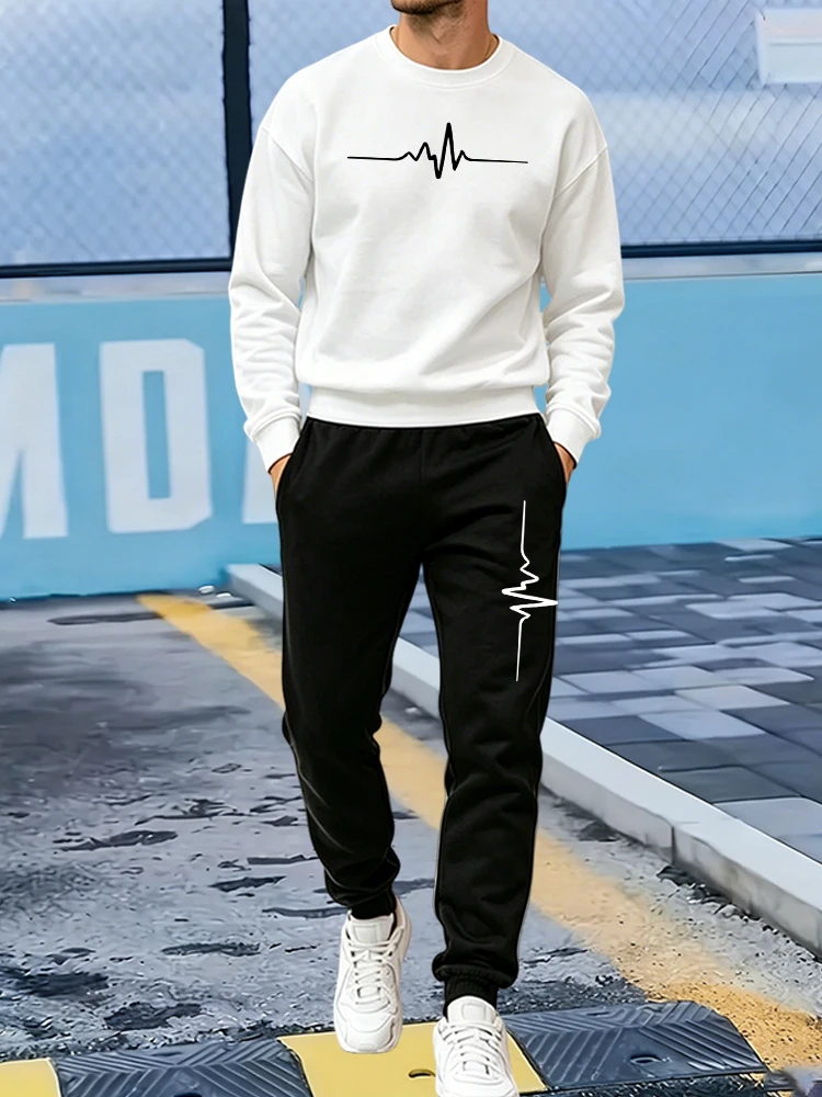 New Men's Pullover Tracksuit C - Winter Clothing Pants ulasan dan harga