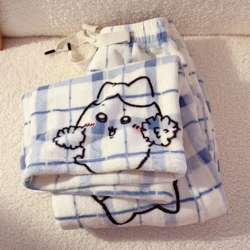Chiikawa Usagi Embroidered Fla - Winter Clothing Girls ulasan dan harga
