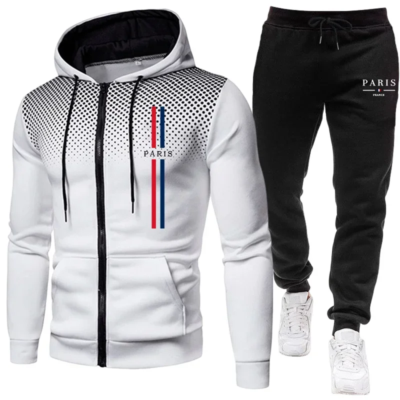 Men sports suit zipper jacket+ - Winter Clothing Usa ulasan dan harga