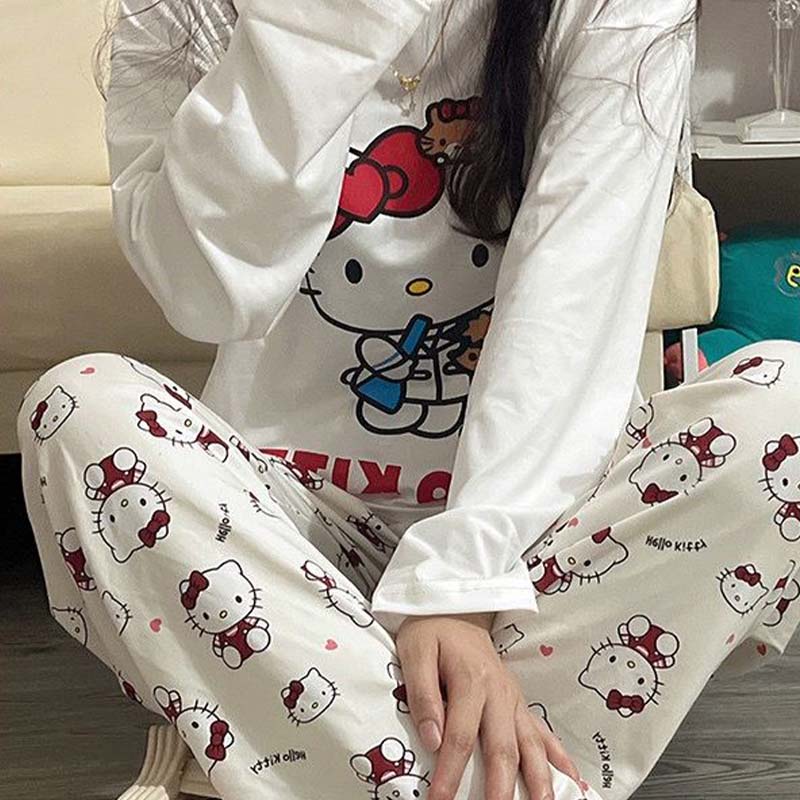 Kawaii Sanrios Hello Kittys Wo - Winter Clothing Girls ulasan dan harga