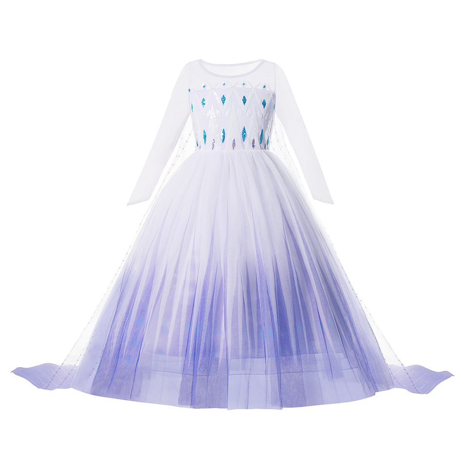 2025 Elsa Carnival Cosplay Cos - Winter Clothing Girls ulasan dan harga
