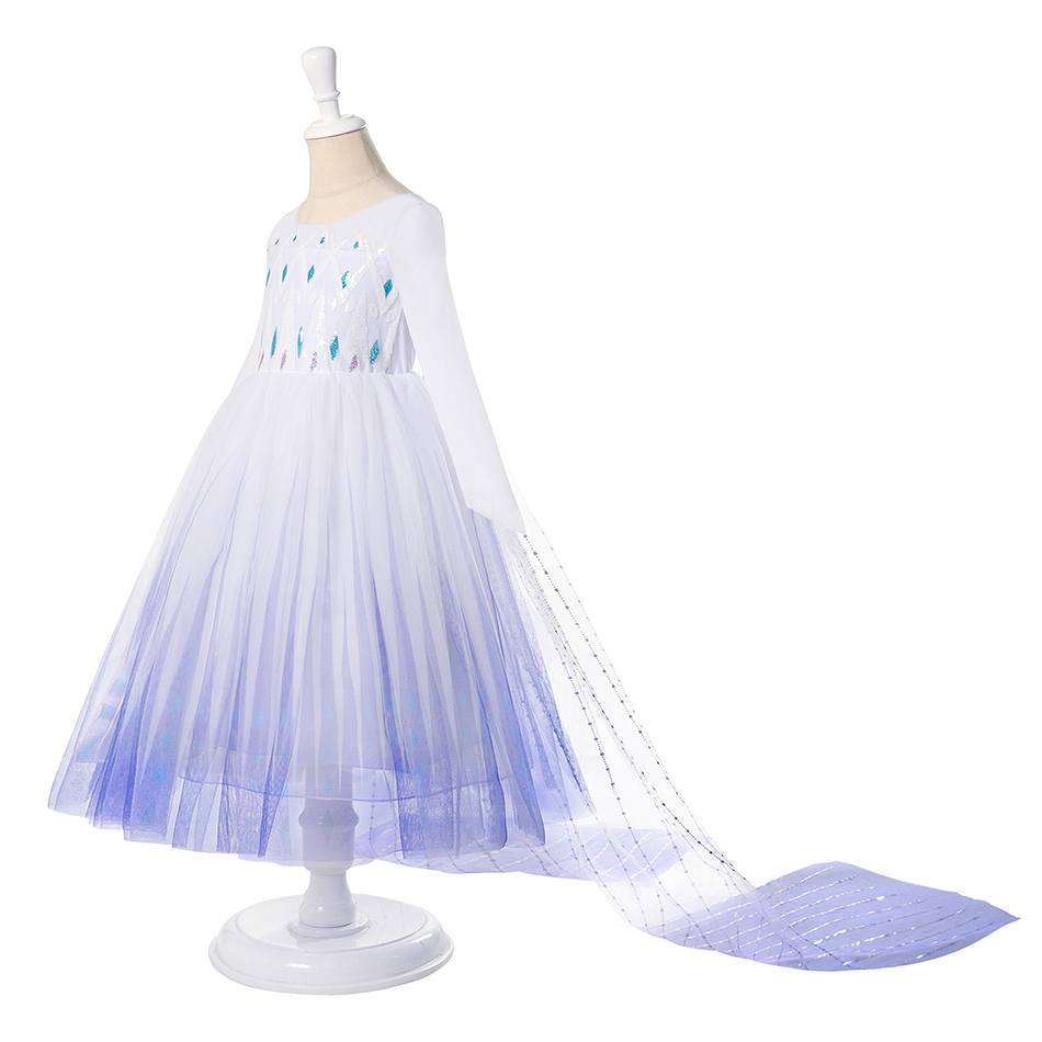 2025 Elsa Carnival Cosplay Cos - Winter Clothing Girls ulasan dan harga