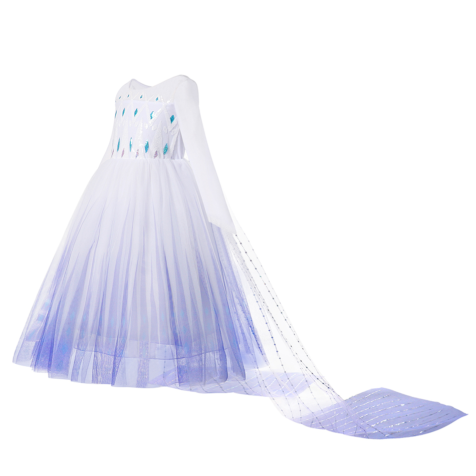 2025 Elsa Carnival Cosplay Cos - Winter Clothing Girls ulasan dan harga