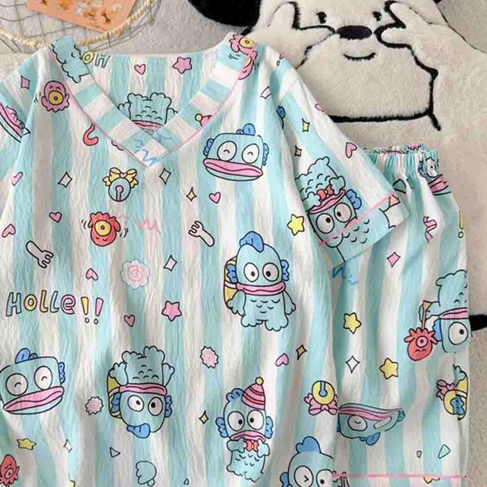Sanrio Hangyodon Women's Pajam - Winter Clothing Clearance ulasan dan harga