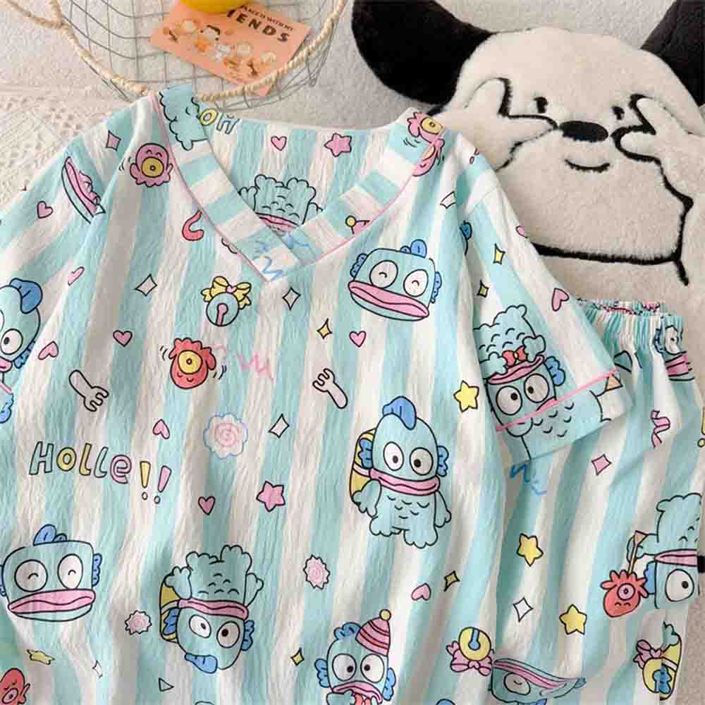 Sanrio Hangyodon Women's Pajam - Winter Clothing Clearance ulasan dan harga