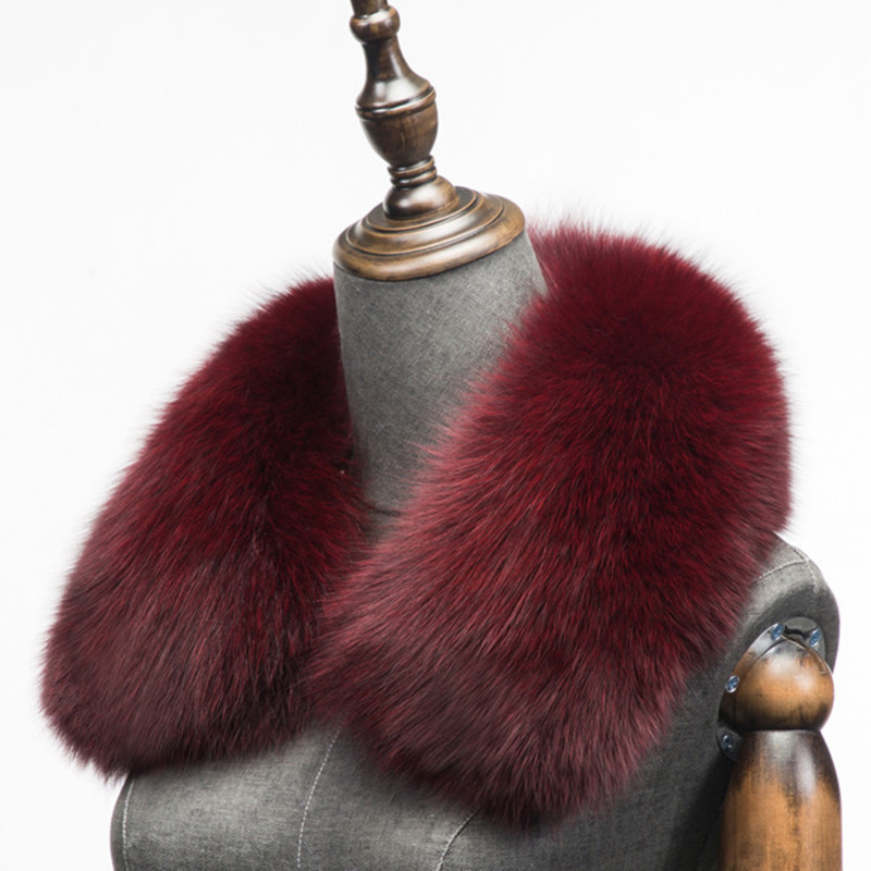 Winter Natural Fox Fur Scarf S - Winter Clothing Clearance ulasan dan harga