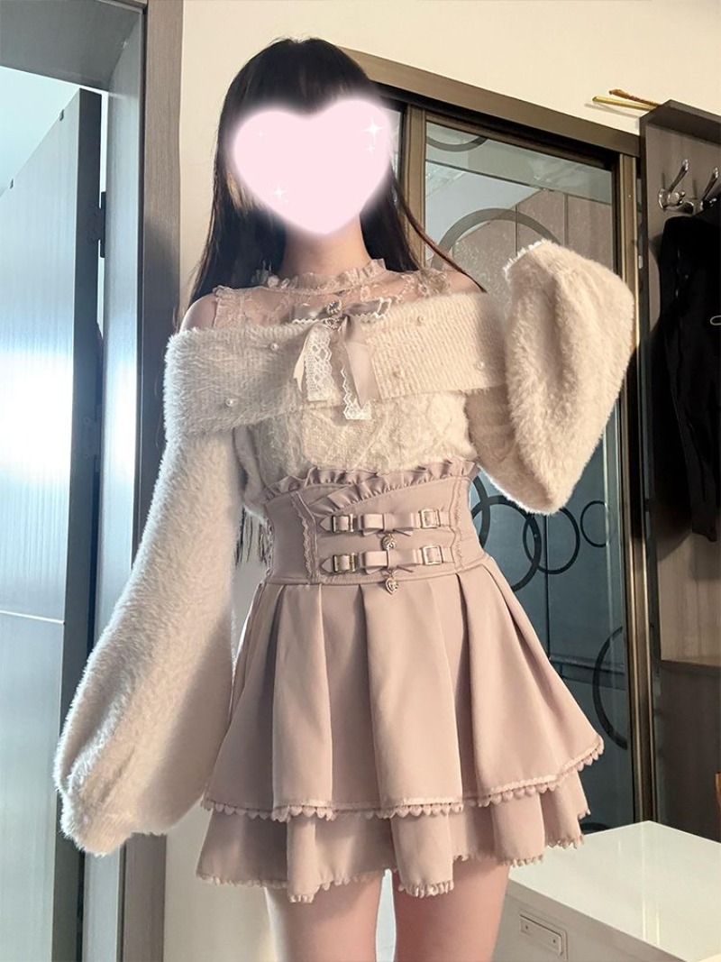 Japanese Style Sweet Lolita Of - Winter Clothing Girls ulasan dan harga