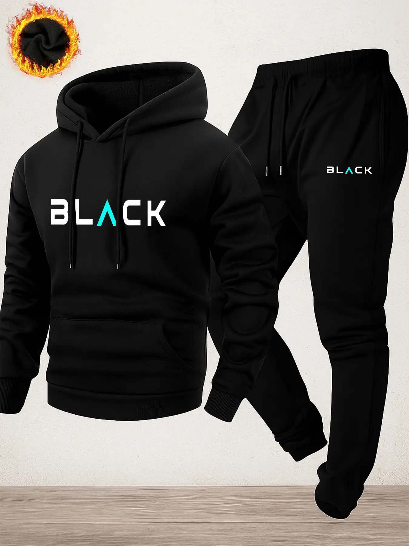 Autumn Winter Men Hoodie Track - Winter Clothing Pants ulasan dan harga