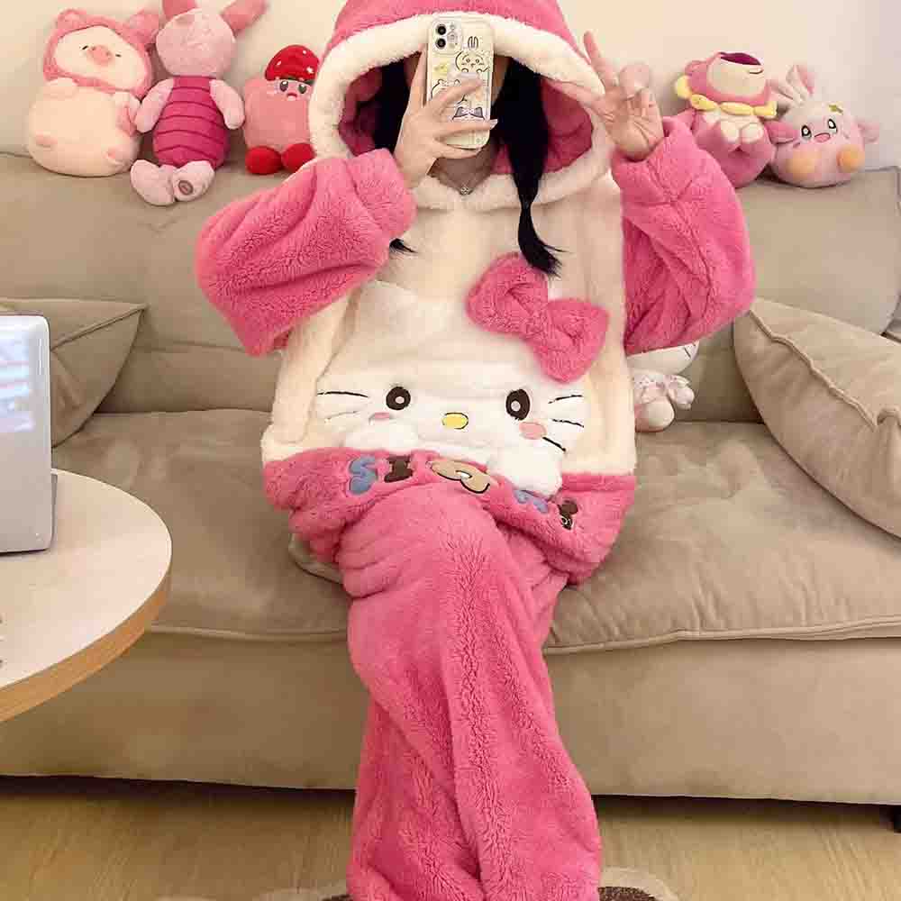 Hello Kitties Kuromi Women's C - Winter Clothing Girls ulasan dan harga