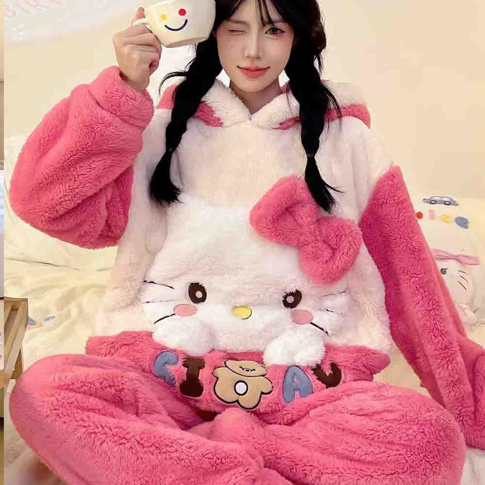 Hello Kitties Kuromi Women's C - Winter Clothing Girls ulasan dan harga