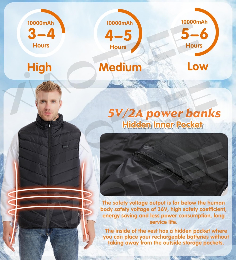 28/9 Areas Heated Vest Men Jac - Winter Clothing Clearance ulasan dan harga