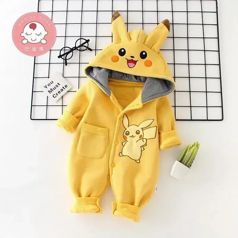 Cartoon Pocket Monsters Baby P - Winter Clothing Clearance ulasan dan harga
