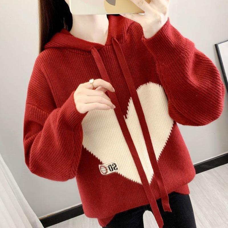 Beige Women's Hoodies Sweatshi - Winter Clothing Drawing ulasan dan harga