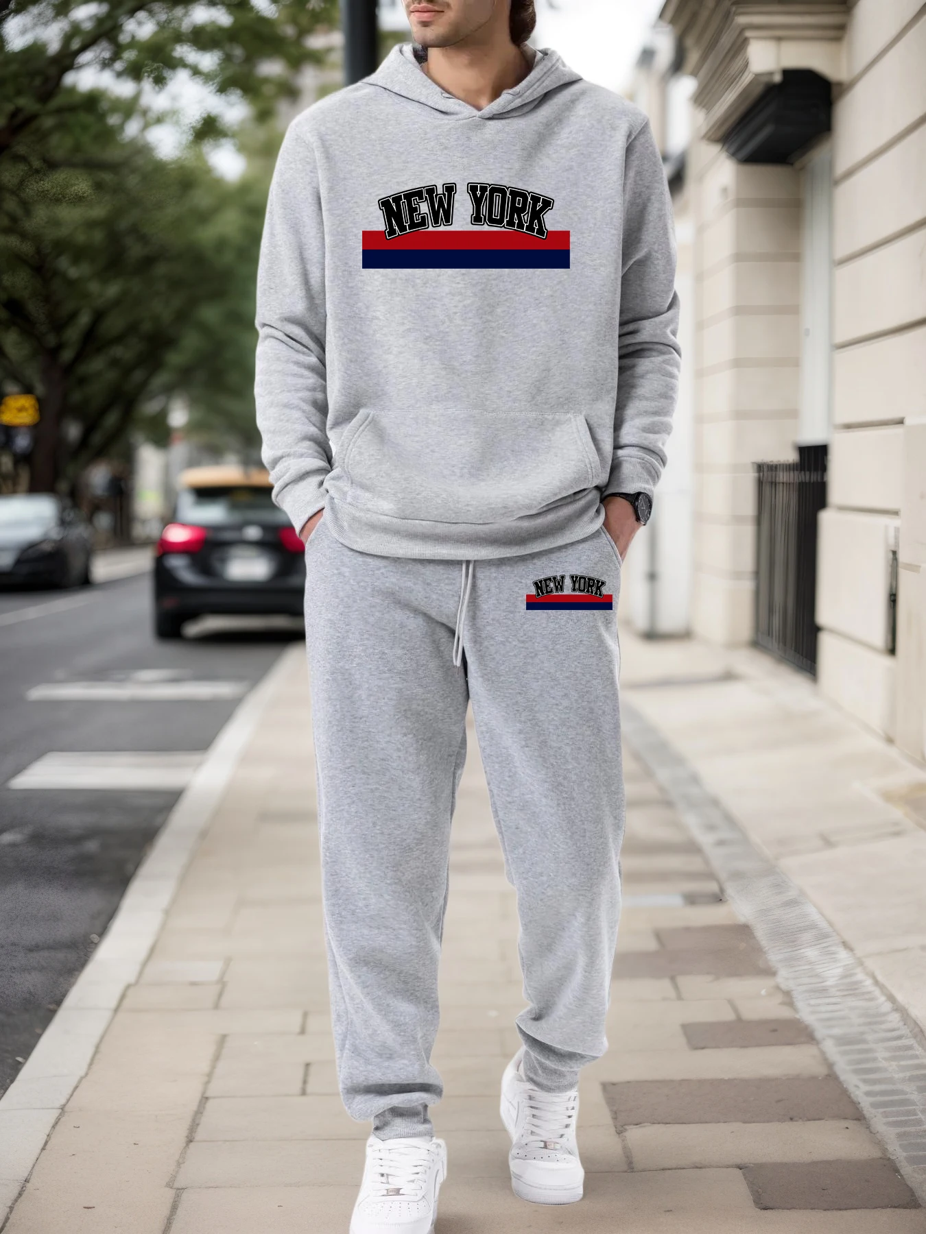 Hot Sales Men's Hoodies 2 Pcs  - Winter Clothing Usa ulasan dan harga