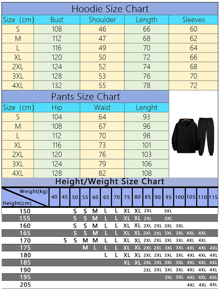 Hot Sales Men's Hoodies 2 Pcs  - Winter Clothing Usa ulasan dan harga
