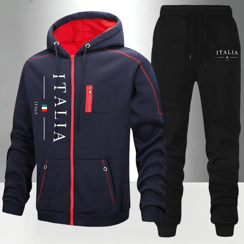 Men's Tracksuit Print Casual H - Winter Clothing Pants ulasan dan harga