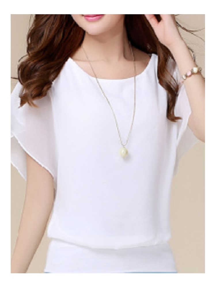 New Summer O Neck Short Sleeve - Winter Clothing Girls ulasan dan harga