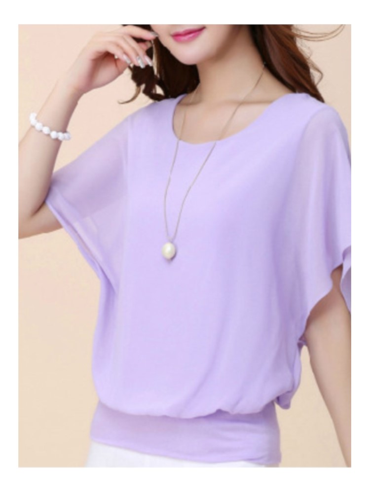 New Summer O Neck Short Sleeve - Winter Clothing Girls ulasan dan harga