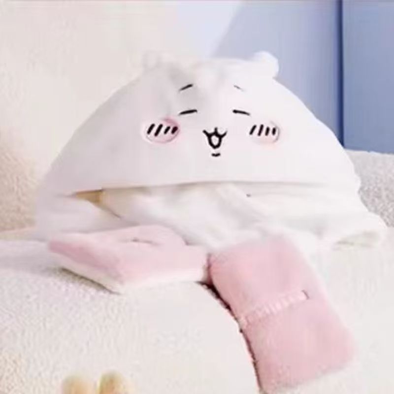 Cute Chiikawa Kawaii Cartoon 3 - Winter Clothing Girls ulasan dan harga