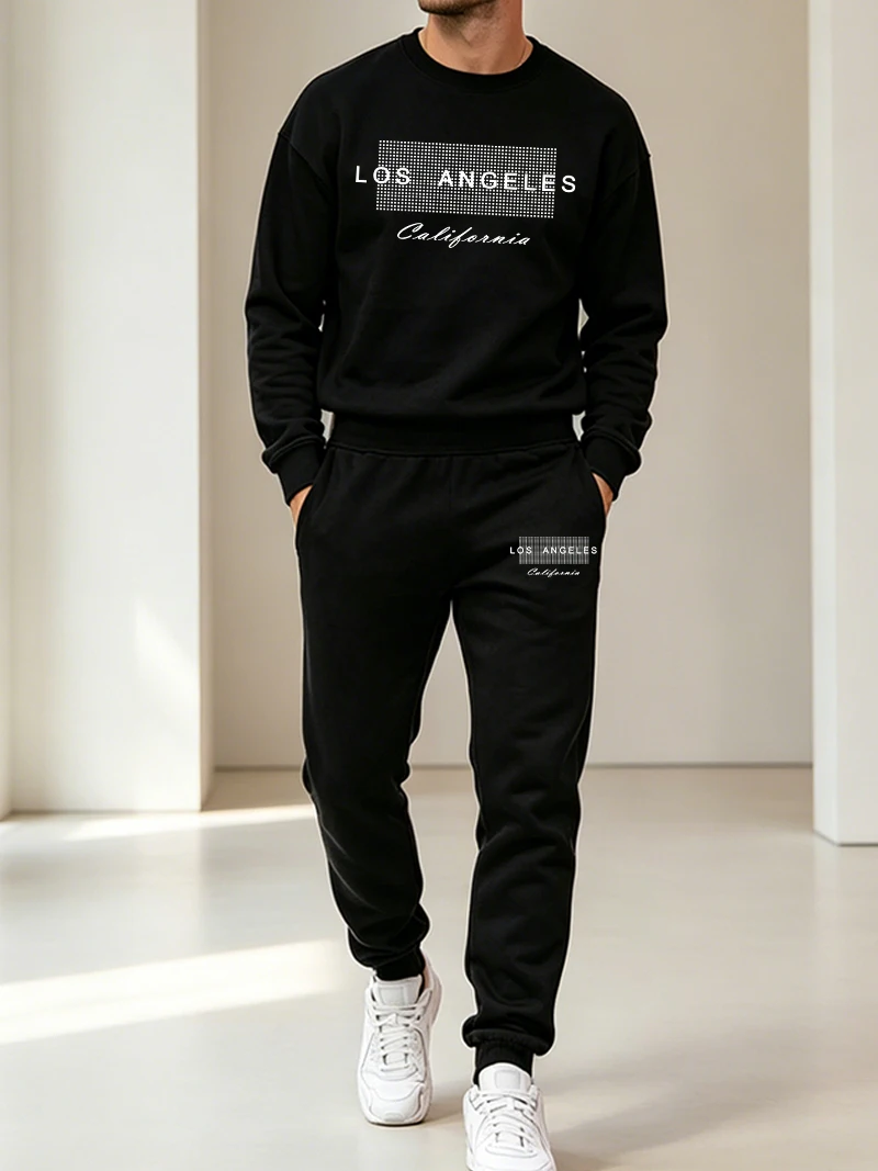 Autumn Winter Men's Sports 2 P - Winter Clothing Fashion ulasan dan harga